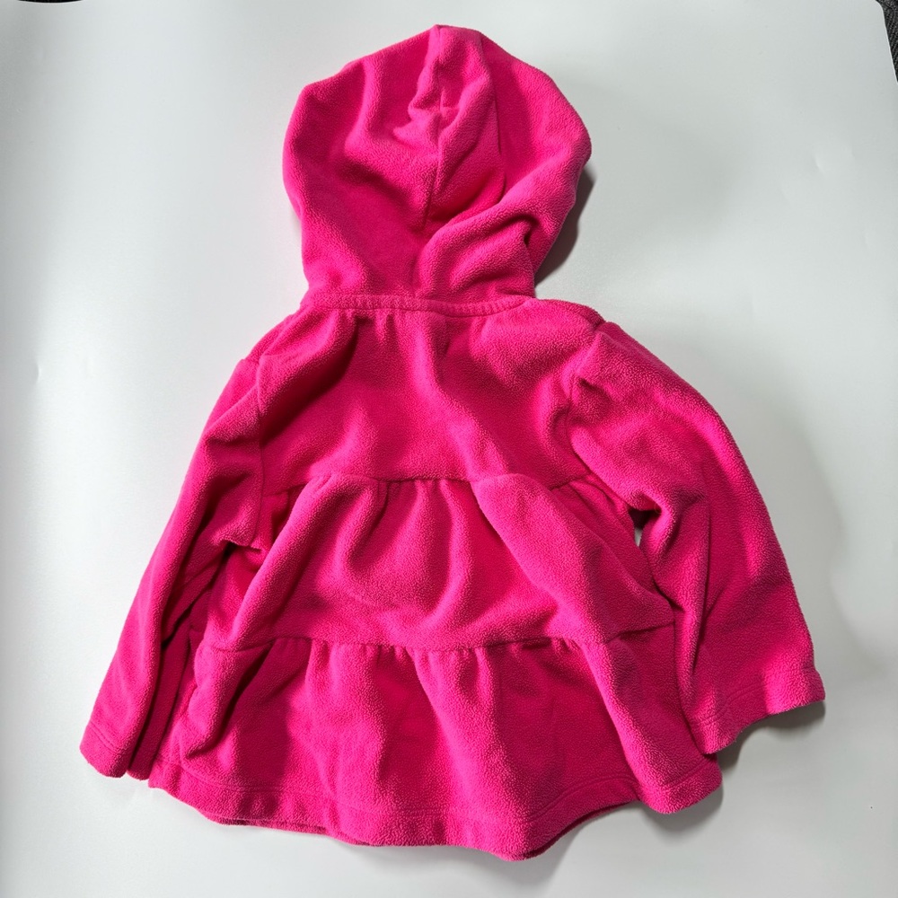 Baby Girl Lightweight Jacket and Fleece Size 12 Months Carter’s Fall Green Pink - Picture 14 of 16